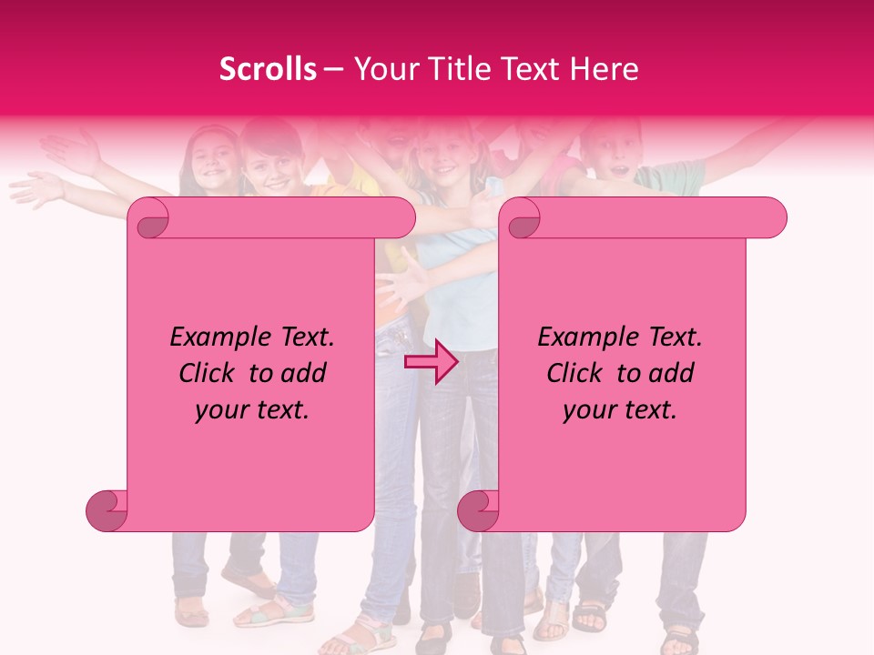 Holiday Cheerful Smile PowerPoint Template