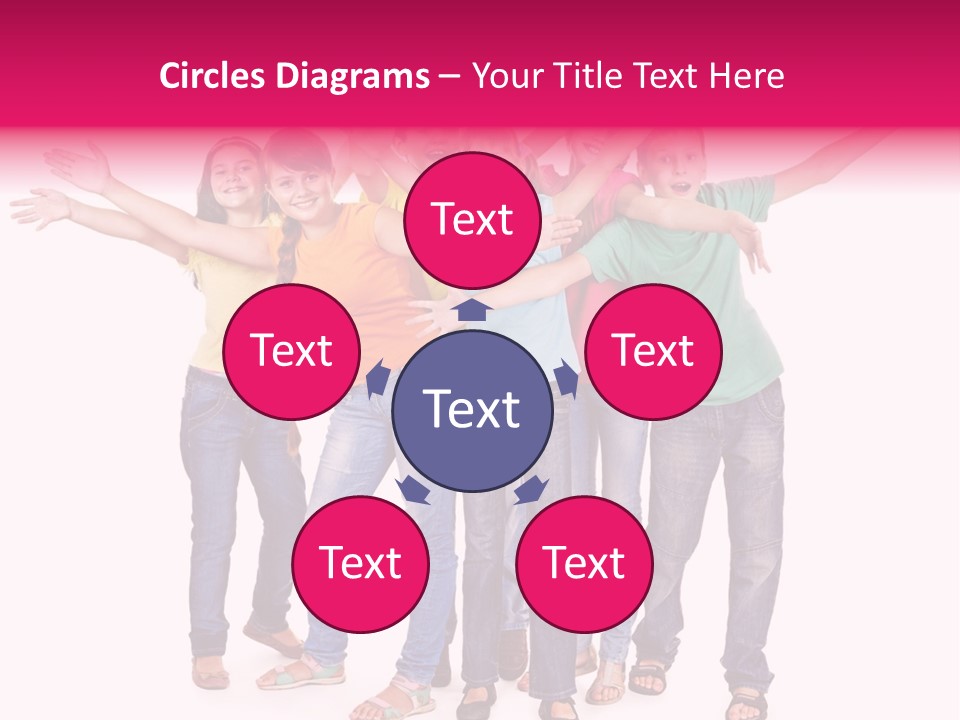 Holiday Cheerful Smile PowerPoint Template