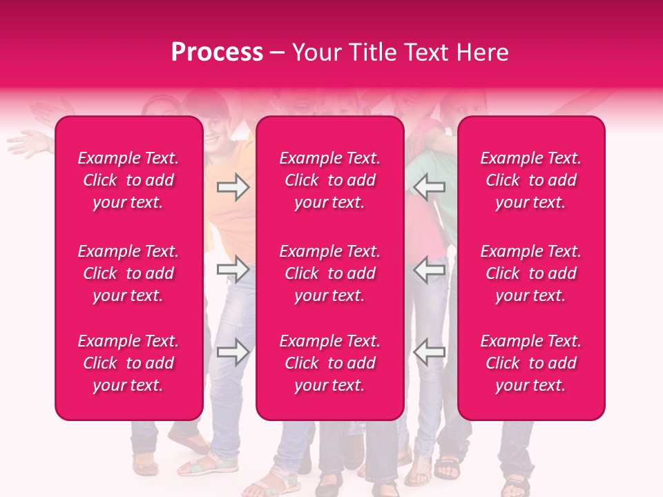 Holiday Cheerful Smile PowerPoint Template