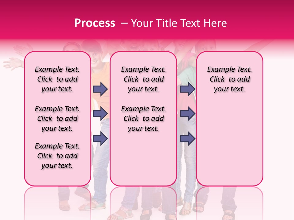 Holiday Cheerful Smile PowerPoint Template