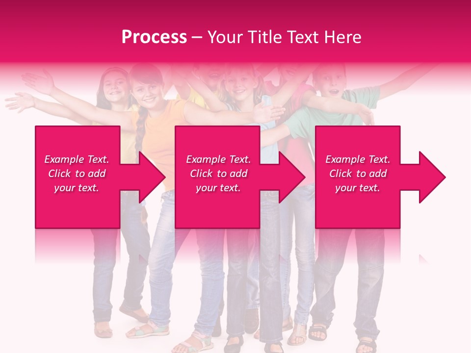 Holiday Cheerful Smile PowerPoint Template