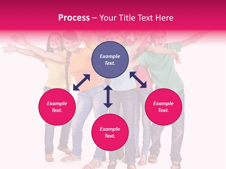 Holiday Cheerful Smile PowerPoint Template