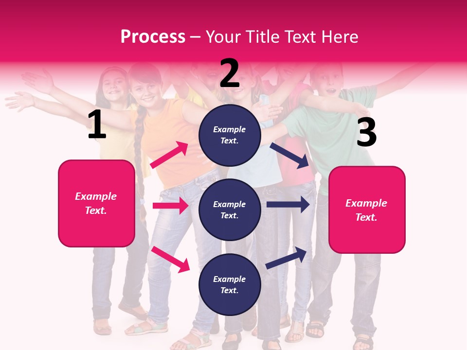 Holiday Cheerful Smile PowerPoint Template