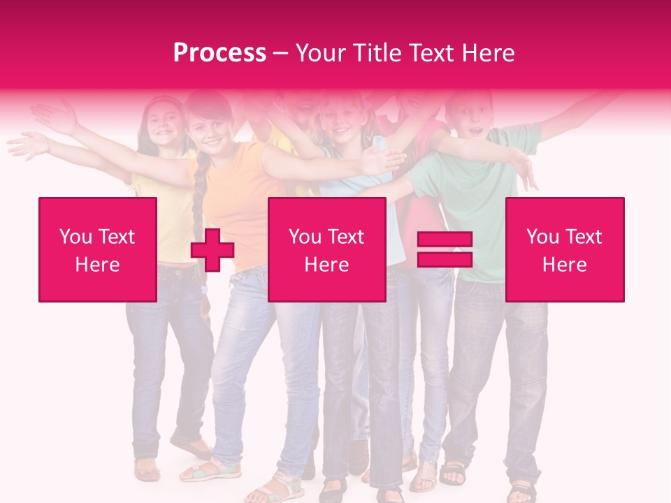 Holiday Cheerful Smile PowerPoint Template