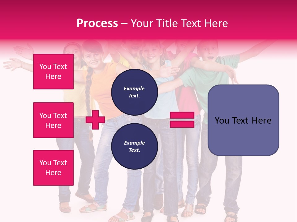 Holiday Cheerful Smile PowerPoint Template