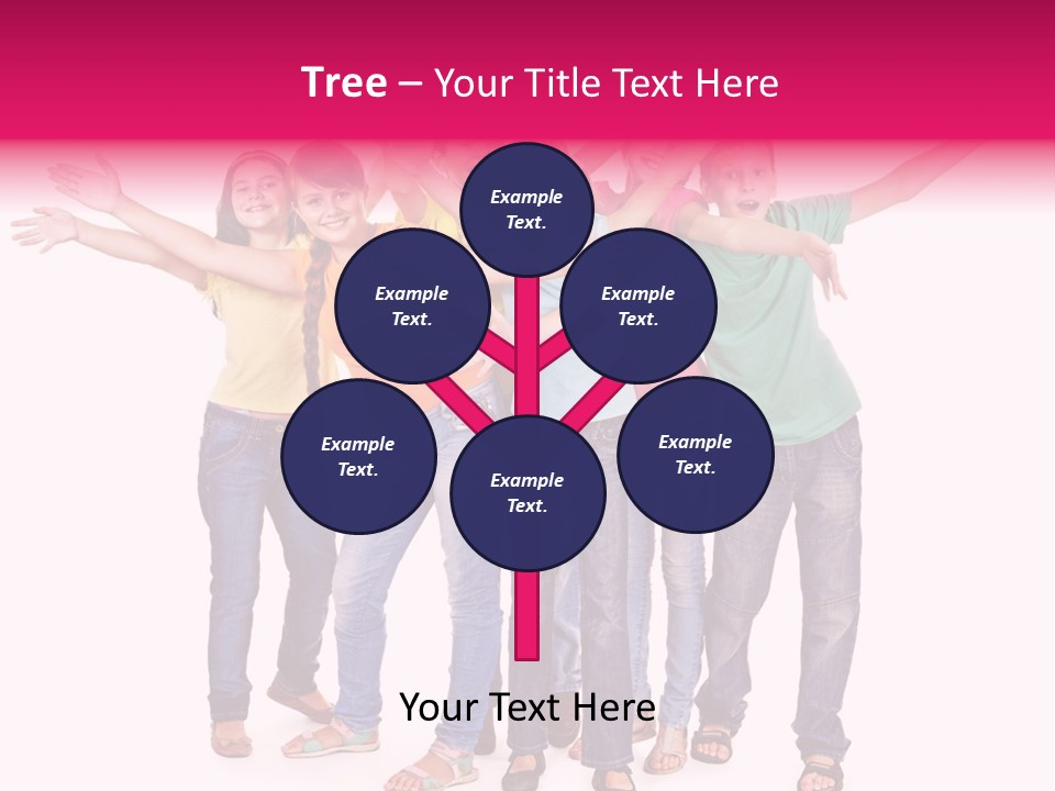 Holiday Cheerful Smile PowerPoint Template