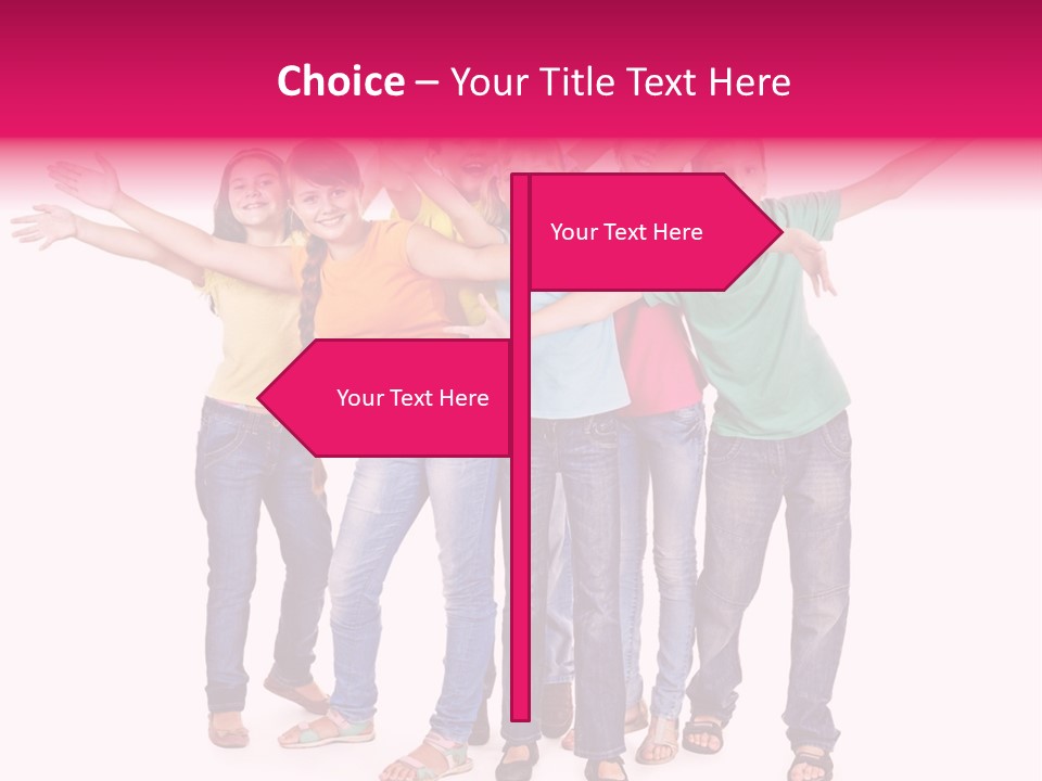 Holiday Cheerful Smile PowerPoint Template