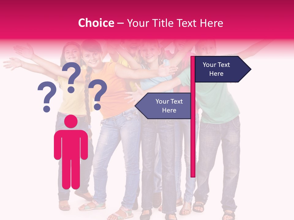 Holiday Cheerful Smile PowerPoint Template