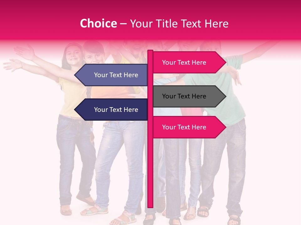 Holiday Cheerful Smile PowerPoint Template