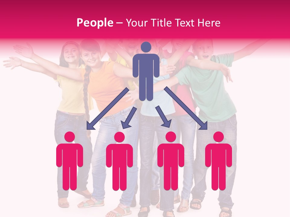 Holiday Cheerful Smile PowerPoint Template