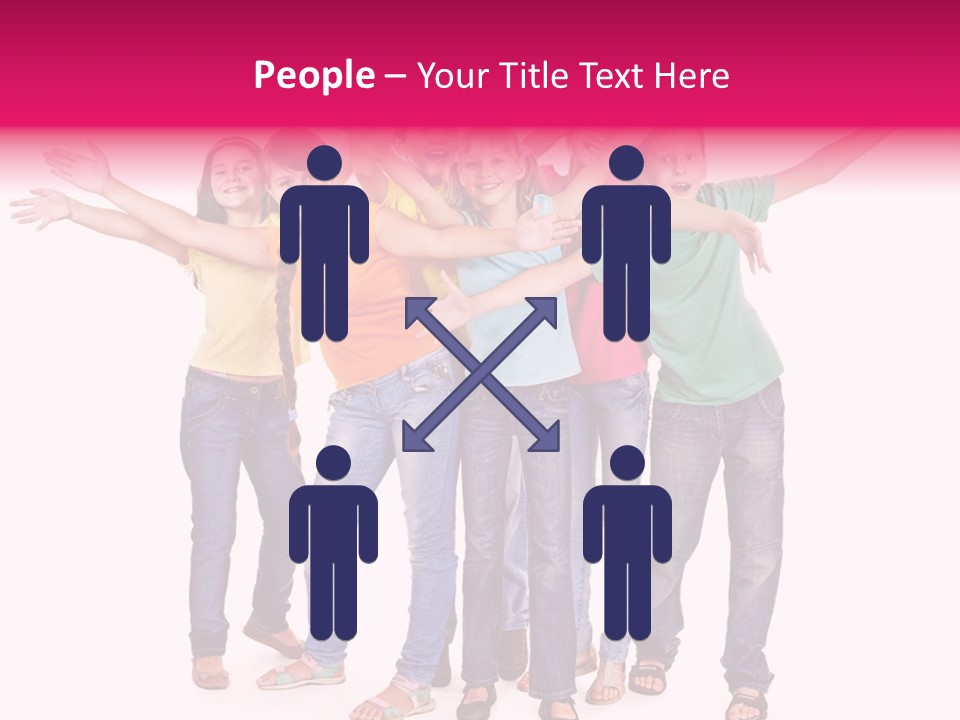 Holiday Cheerful Smile PowerPoint Template