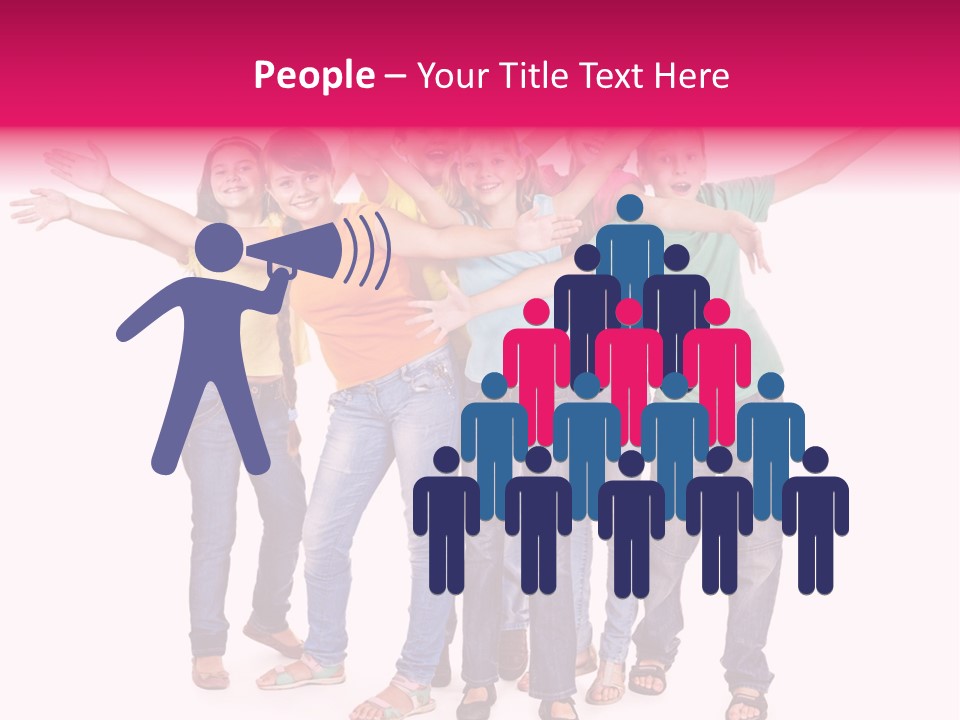 Holiday Cheerful Smile PowerPoint Template