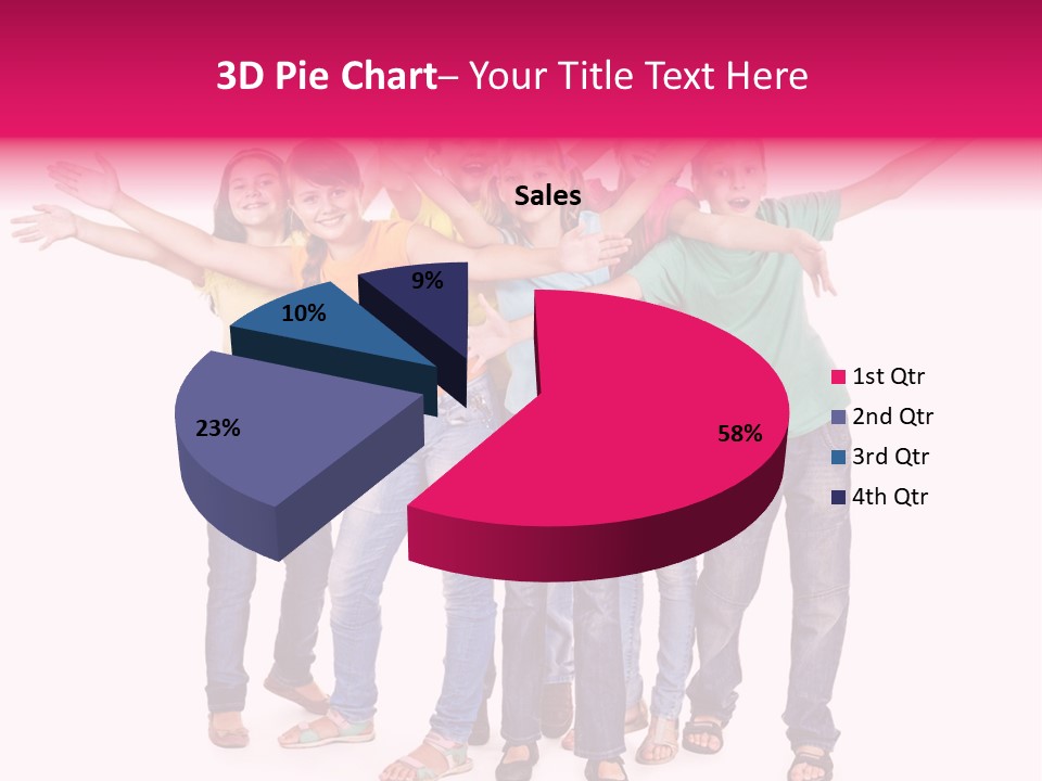 Holiday Cheerful Smile PowerPoint Template