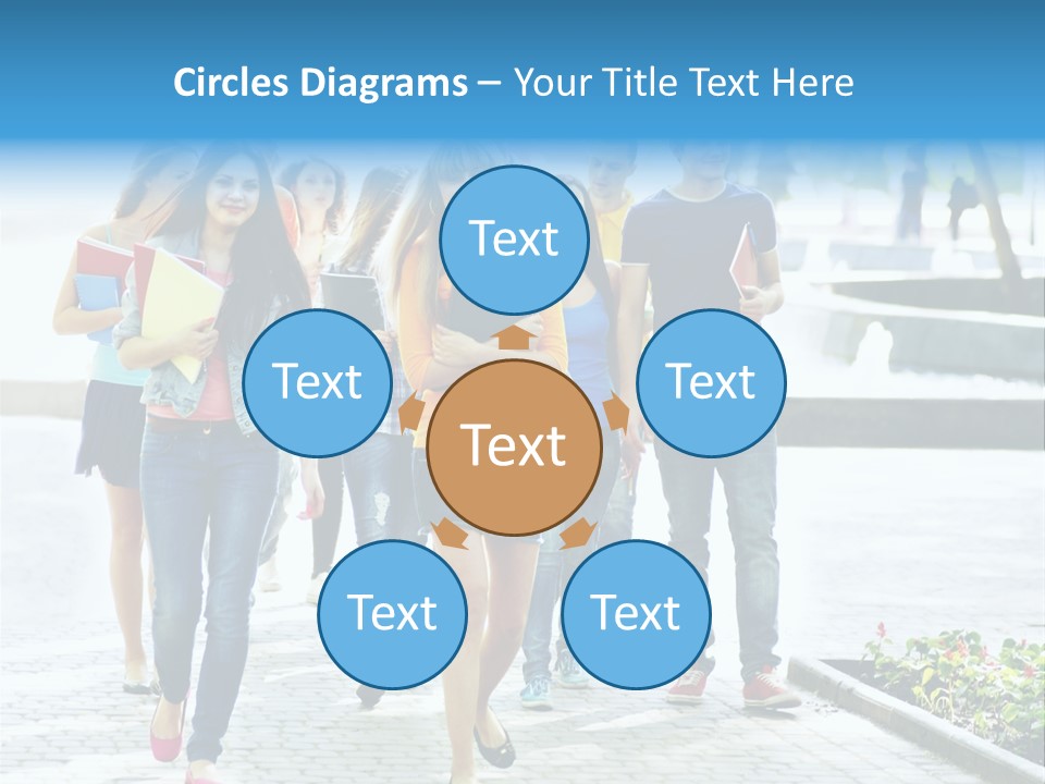 Happy Book Spiral Notebook PowerPoint Template