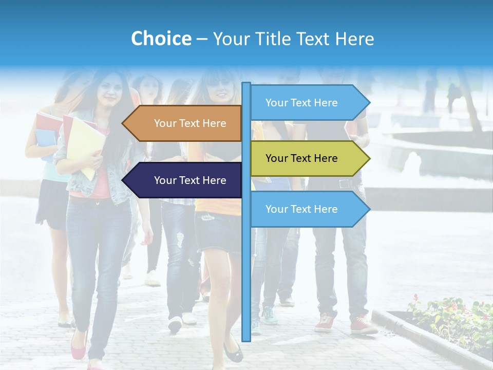 Happy Book Spiral Notebook PowerPoint Template