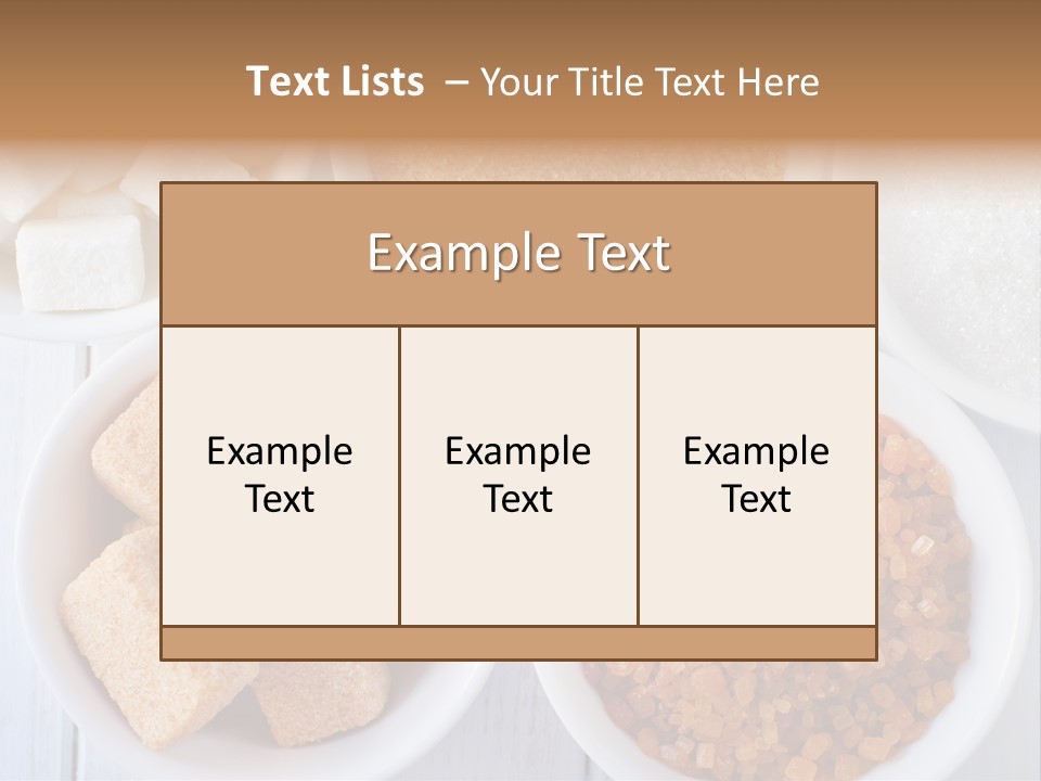 Unhealthy Crystal Ingredient PowerPoint Template