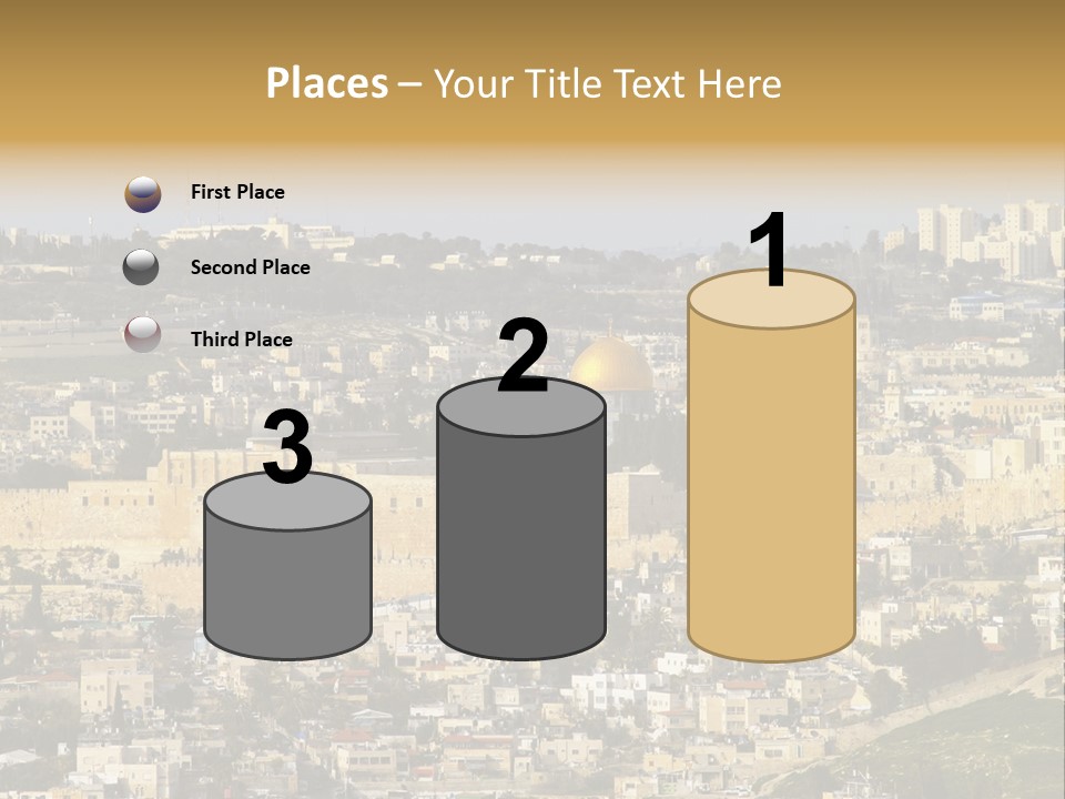 Holy Land Palestine Muslim PowerPoint Template