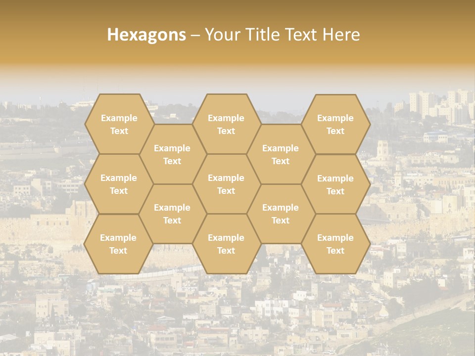 Holy Land Palestine Muslim PowerPoint Template