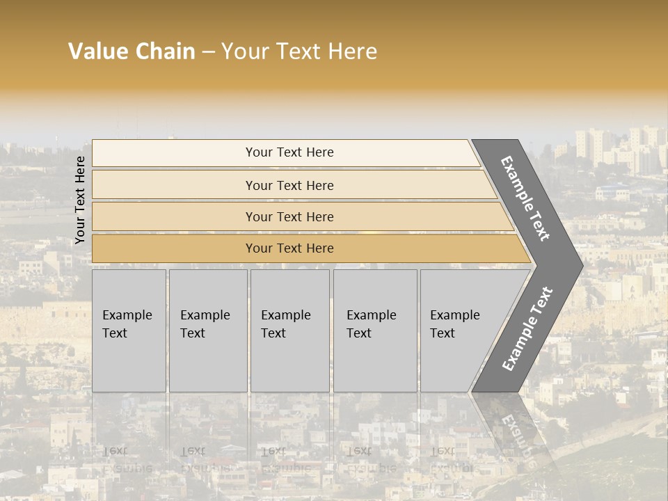 Holy Land Palestine Muslim PowerPoint Template