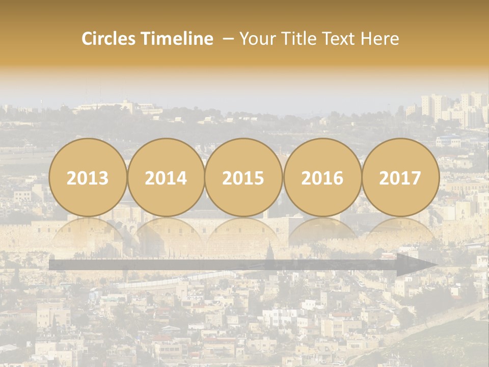 Holy Land Palestine Muslim PowerPoint Template