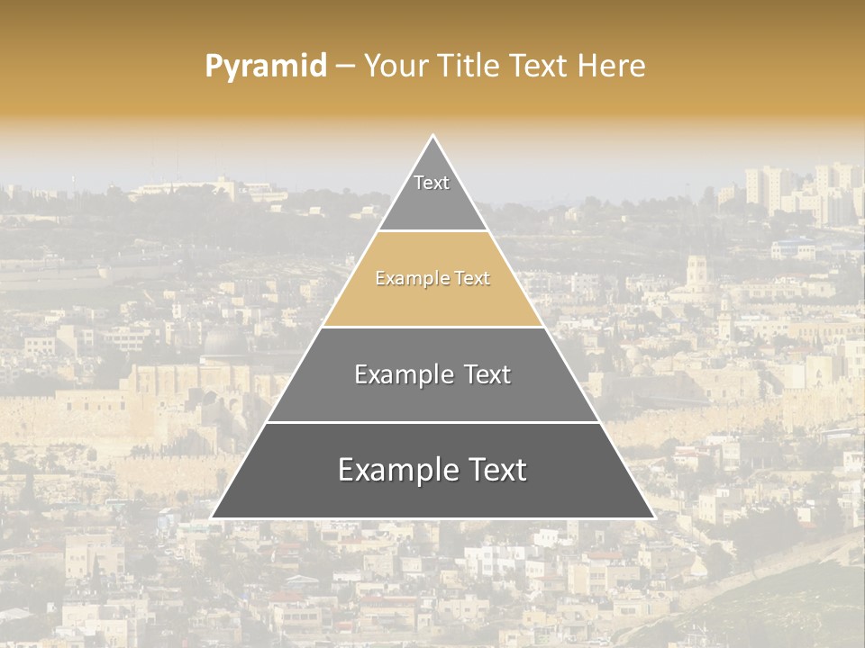 Holy Land Palestine Muslim PowerPoint Template