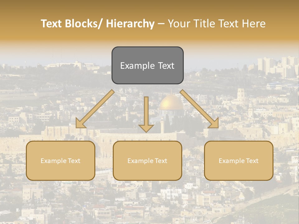 Holy Land Palestine Muslim PowerPoint Template
