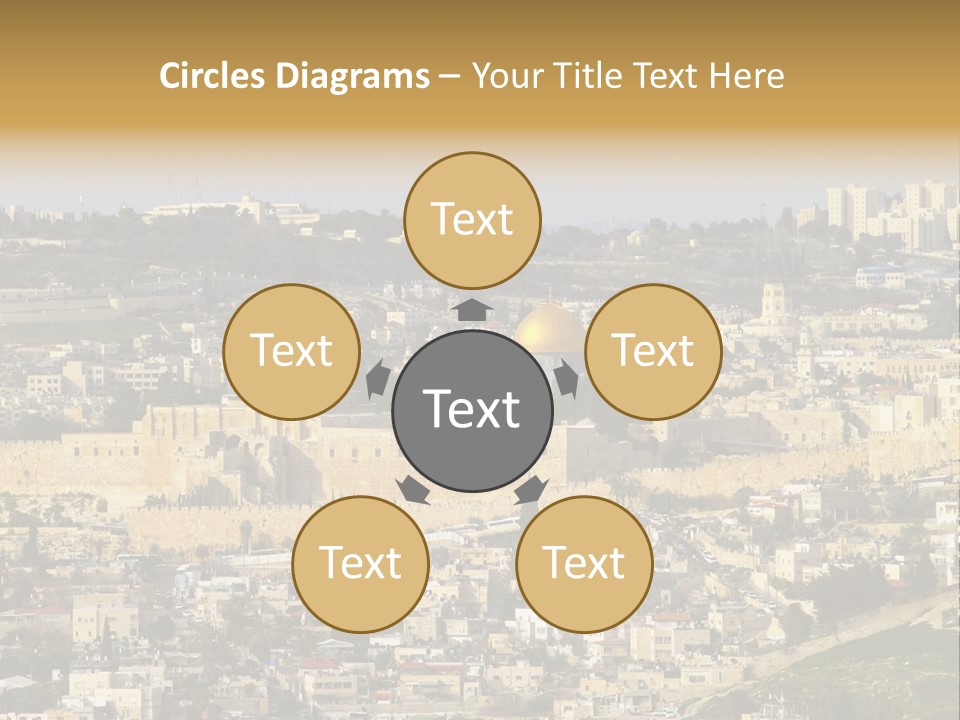 Holy Land Palestine Muslim PowerPoint Template