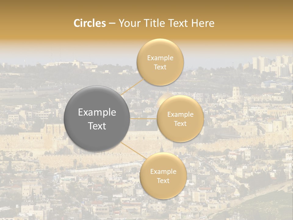 Holy Land Palestine Muslim PowerPoint Template