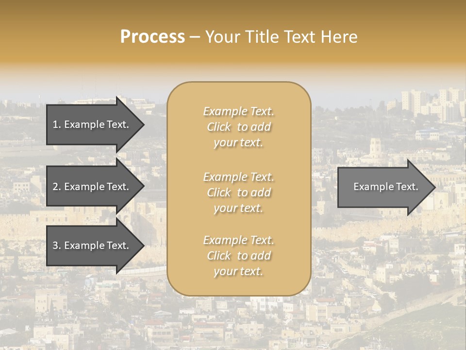 Holy Land Palestine Muslim PowerPoint Template
