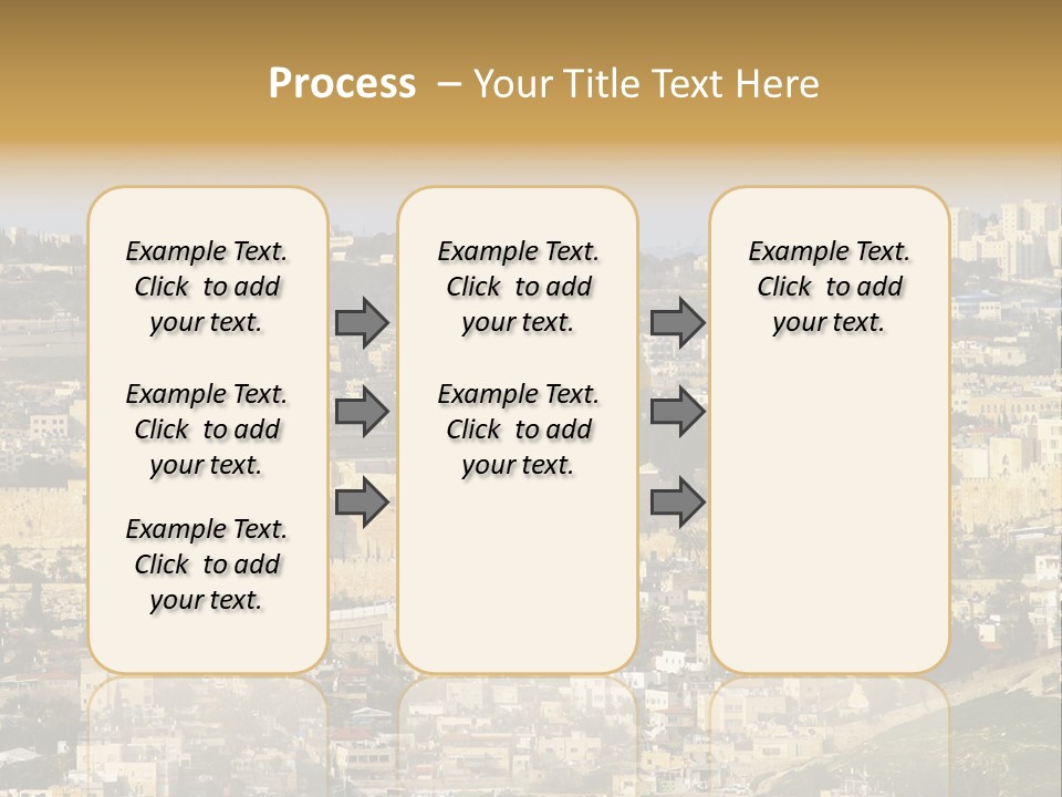 Holy Land Palestine Muslim PowerPoint Template