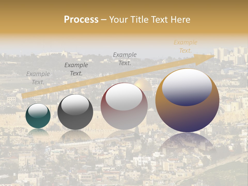 Holy Land Palestine Muslim PowerPoint Template