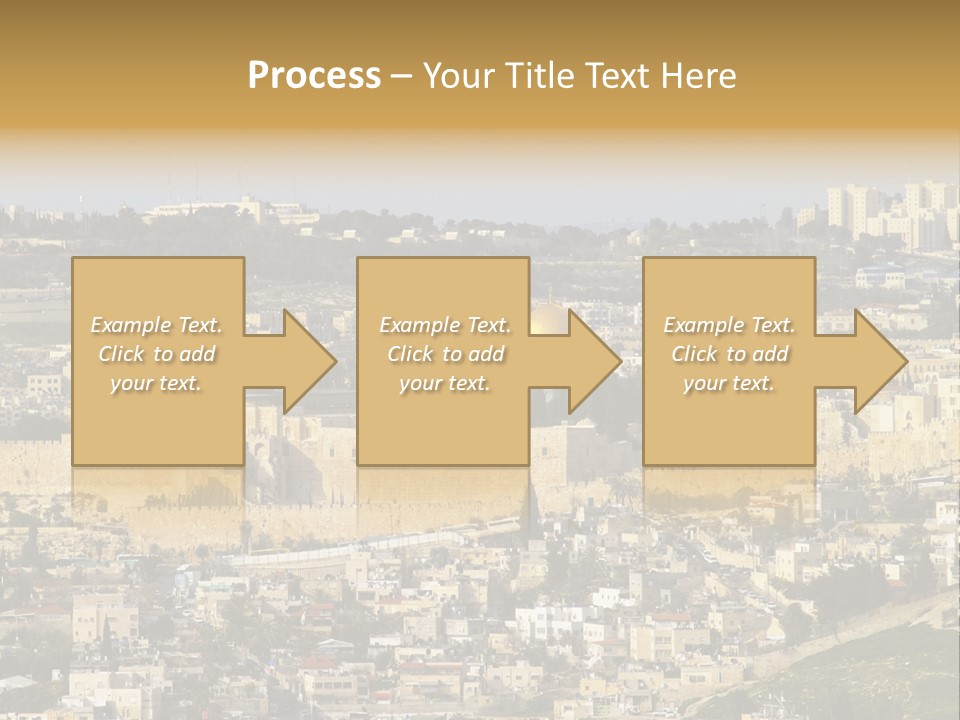 Holy Land Palestine Muslim PowerPoint Template