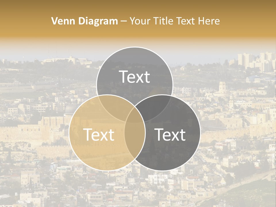 Holy Land Palestine Muslim PowerPoint Template