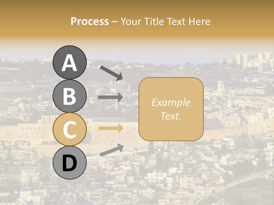 Holy Land Palestine Muslim PowerPoint Template