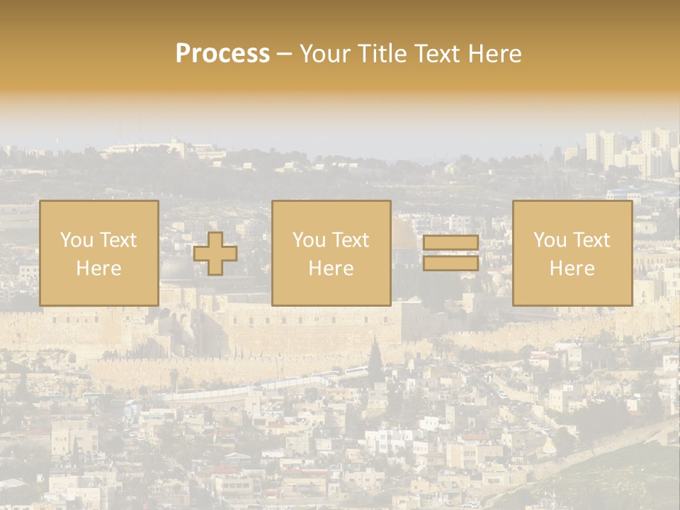 Holy Land Palestine Muslim PowerPoint Template