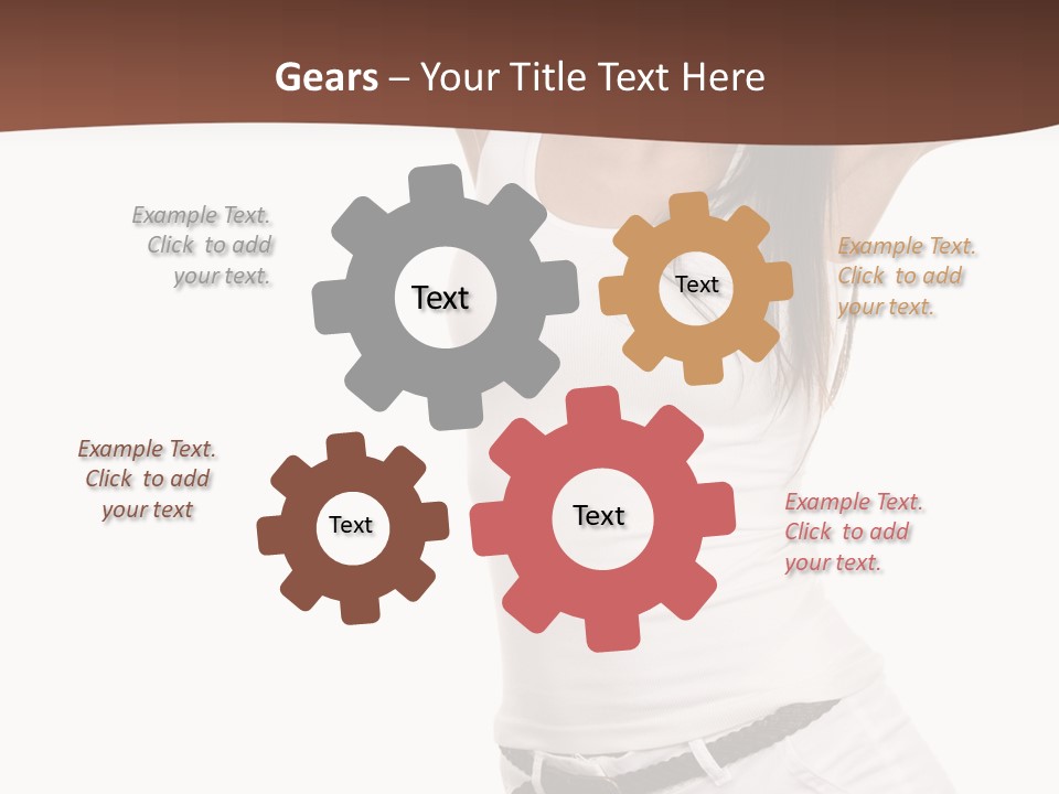 Cheerful Person Lifestyle PowerPoint Template