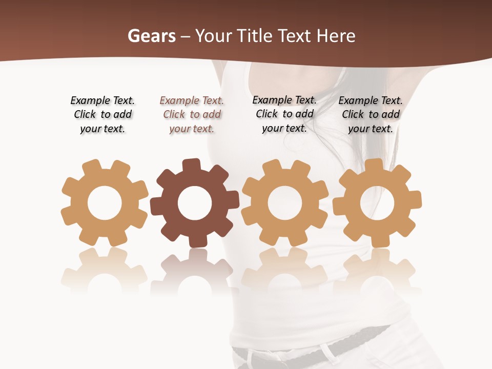 Cheerful Person Lifestyle PowerPoint Template