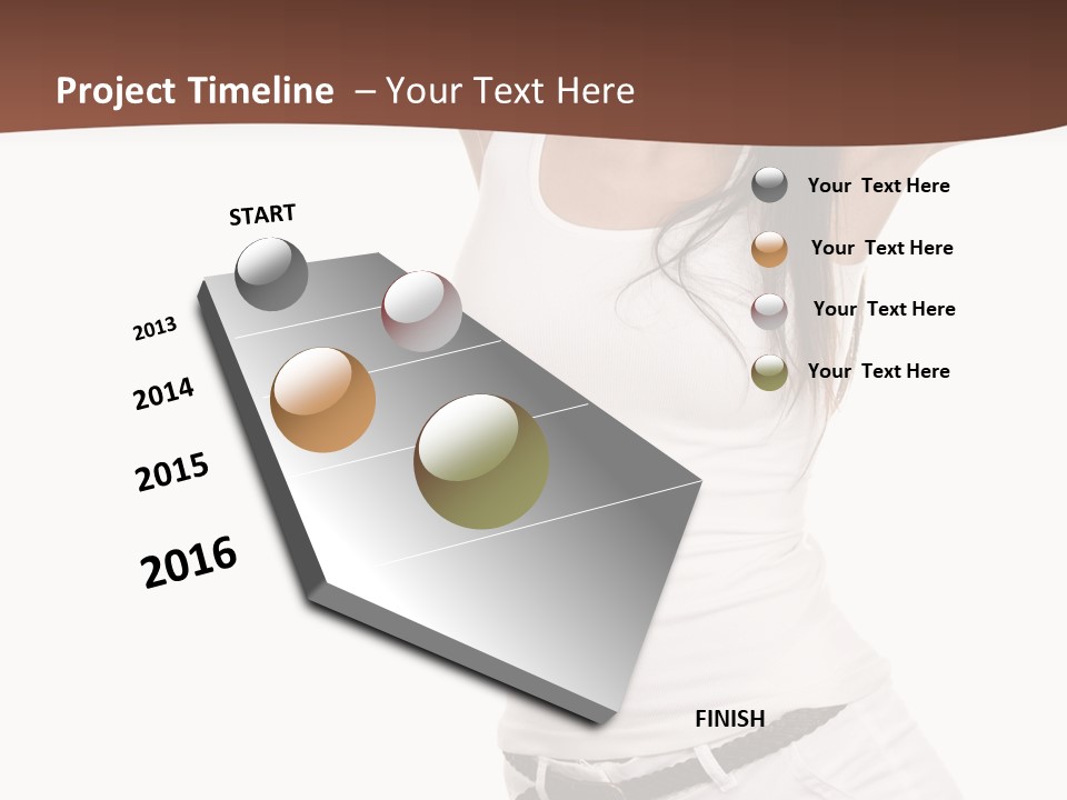 Cheerful Person Lifestyle PowerPoint Template