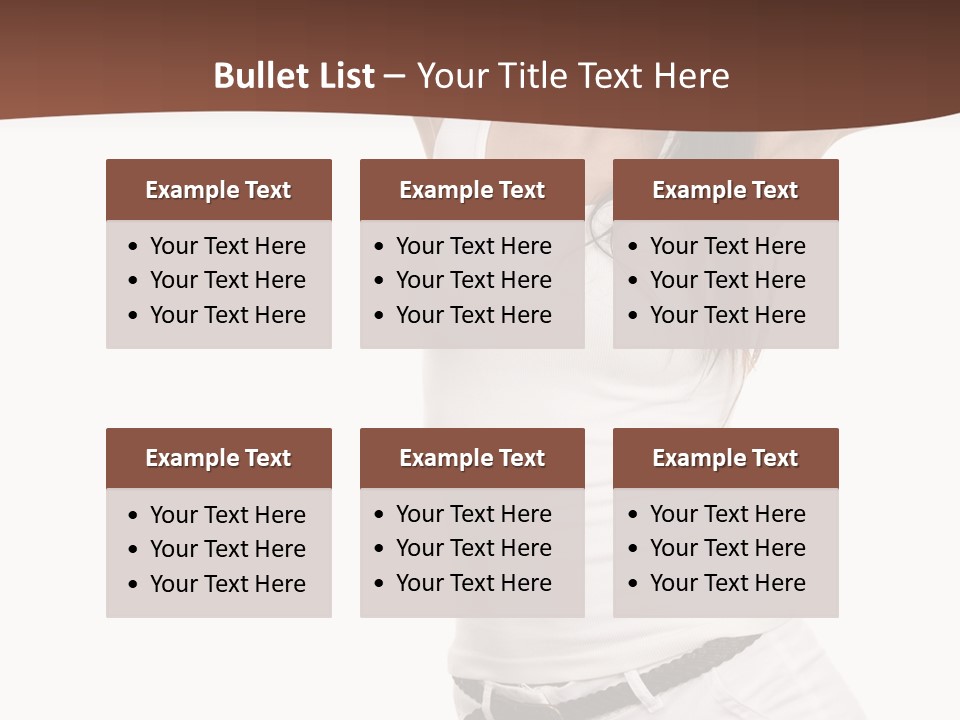 Cheerful Person Lifestyle PowerPoint Template