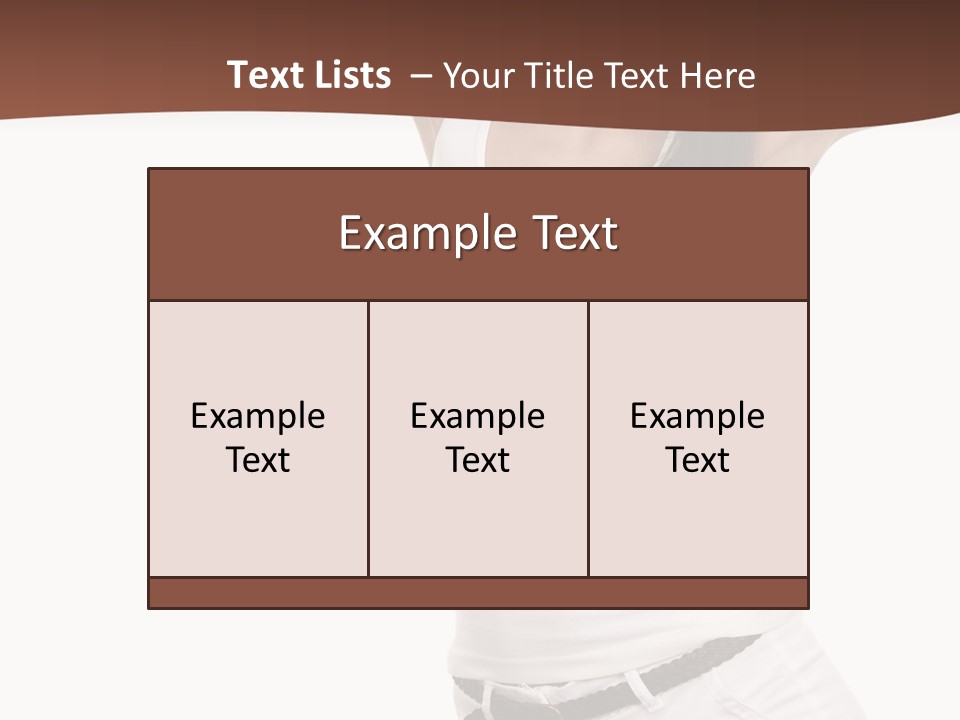 Cheerful Person Lifestyle PowerPoint Template