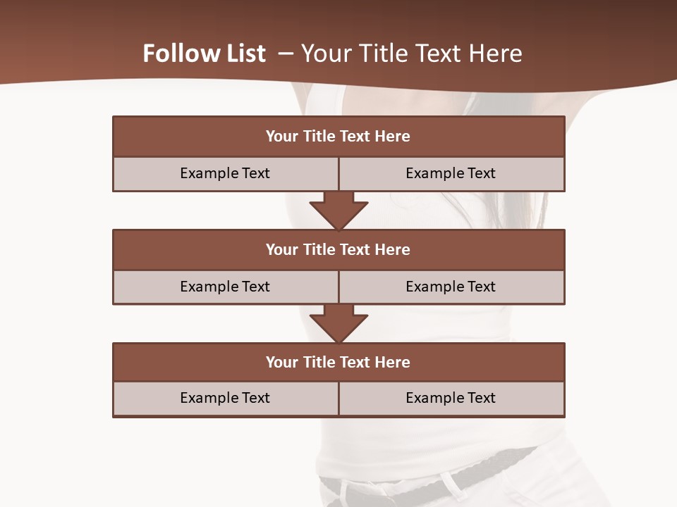 Cheerful Person Lifestyle PowerPoint Template