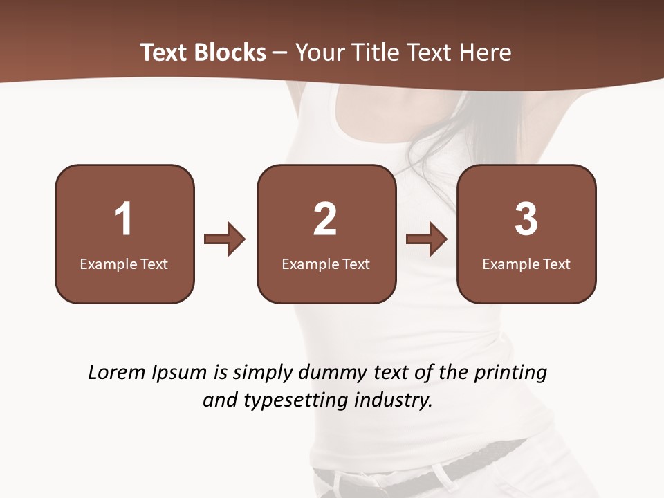 Cheerful Person Lifestyle PowerPoint Template