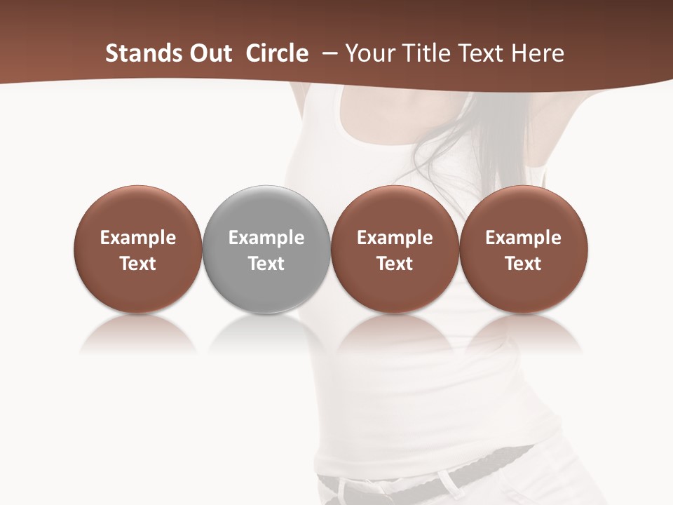 Cheerful Person Lifestyle PowerPoint Template