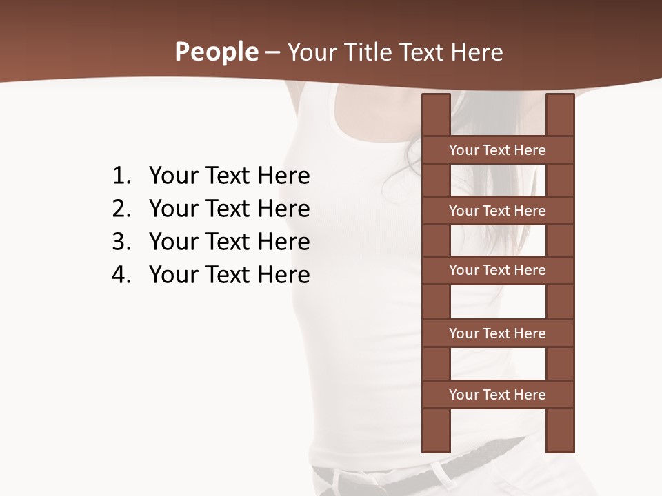 Cheerful Person Lifestyle PowerPoint Template