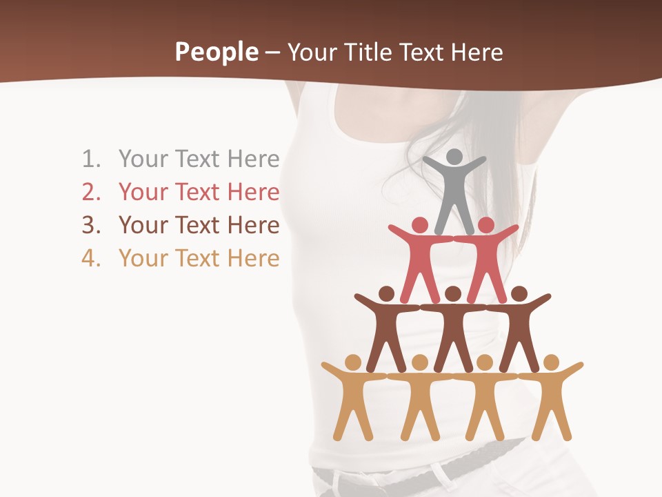 Cheerful Person Lifestyle PowerPoint Template