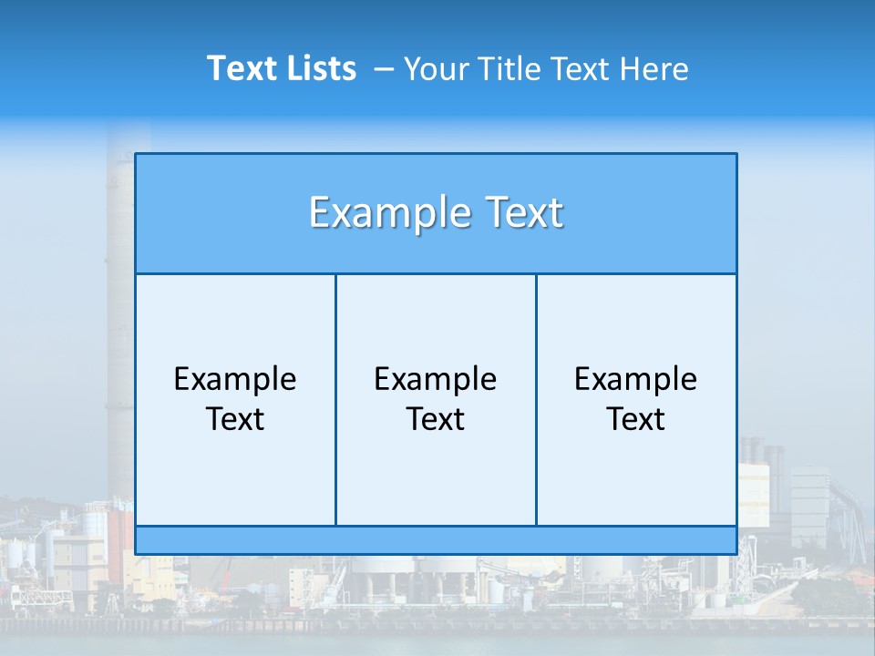 Enviromental Damage High Exhaust PowerPoint Template