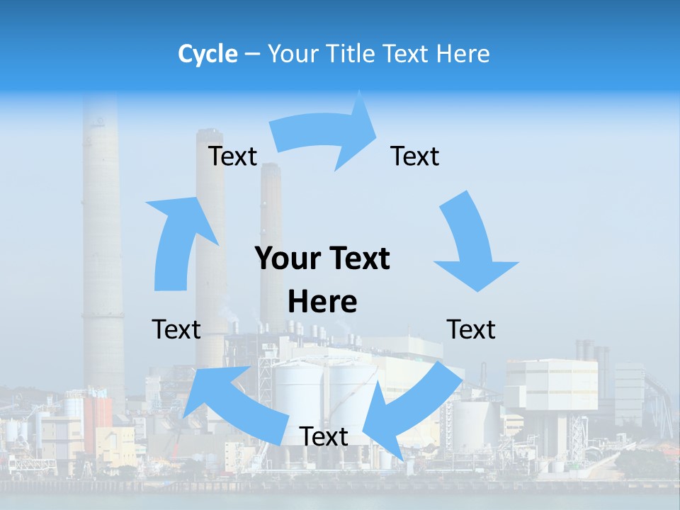 Enviromental Damage High Exhaust PowerPoint Template