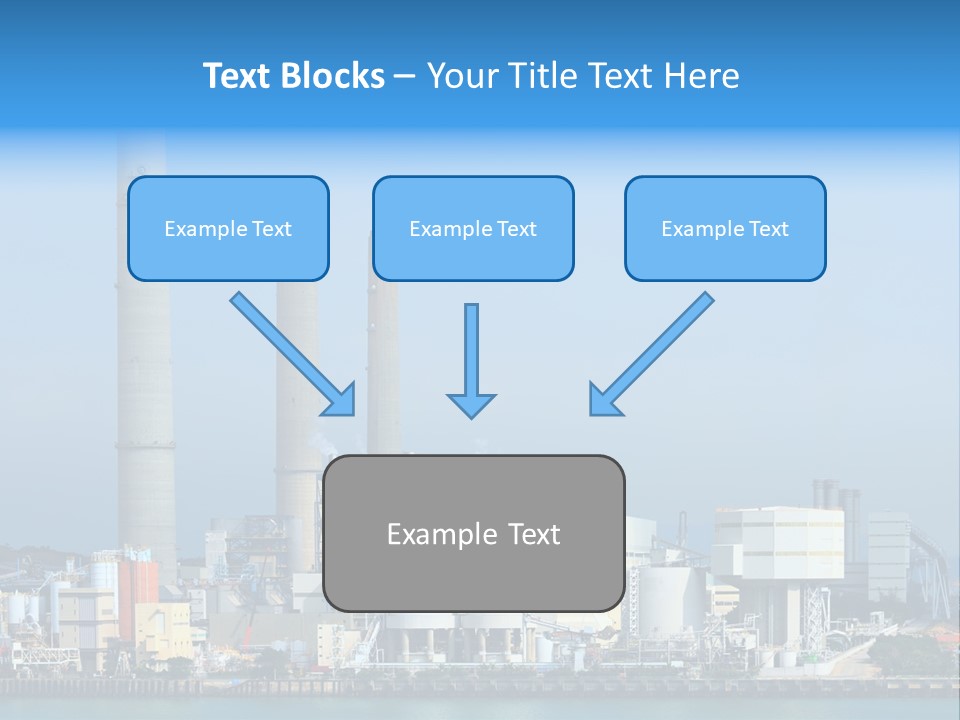 Enviromental Damage High Exhaust PowerPoint Template