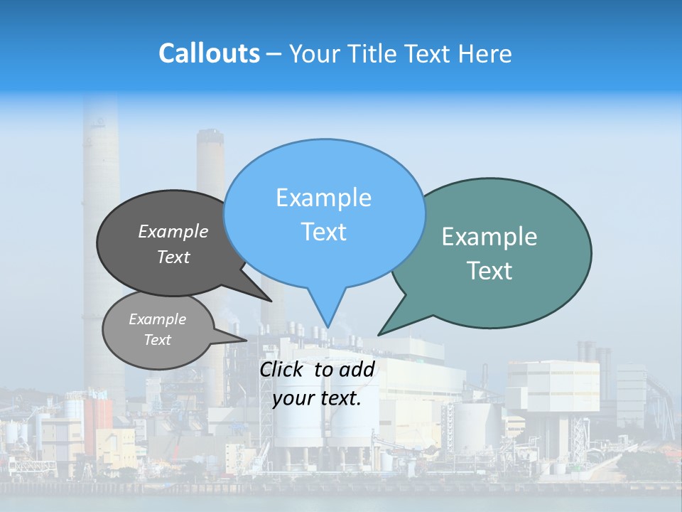 Enviromental Damage High Exhaust PowerPoint Template