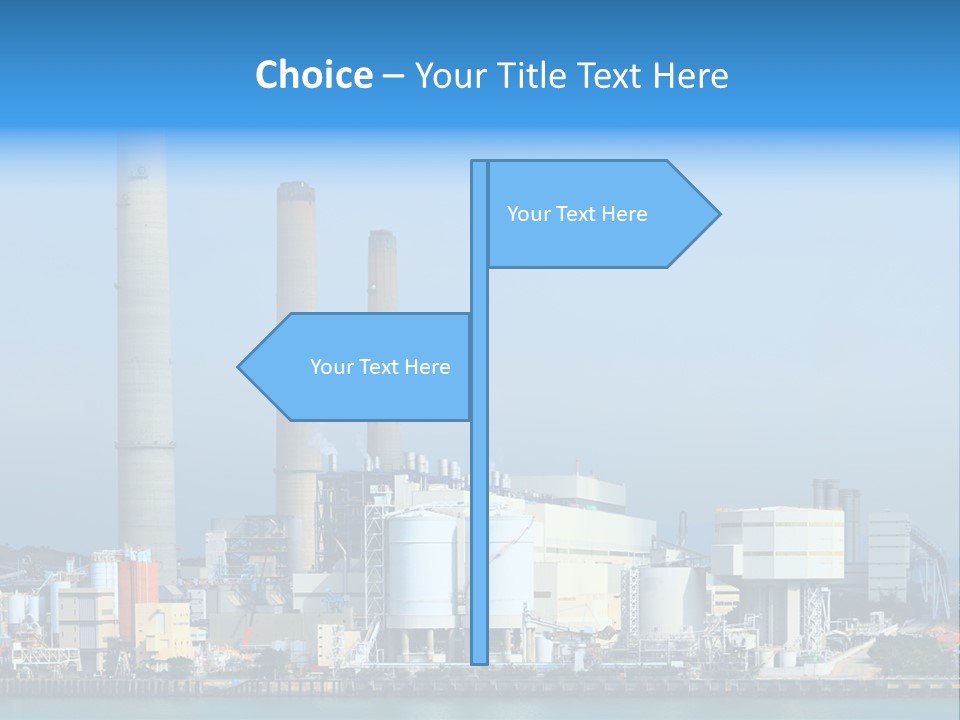 Enviromental Damage High Exhaust PowerPoint Template